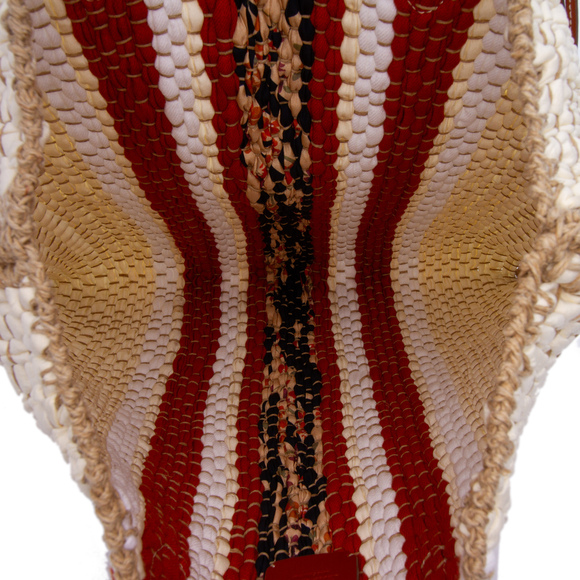 Pre-Loved Loro Piana Crochet Wool and Silk Blossom Tote - Picture 4 of 8